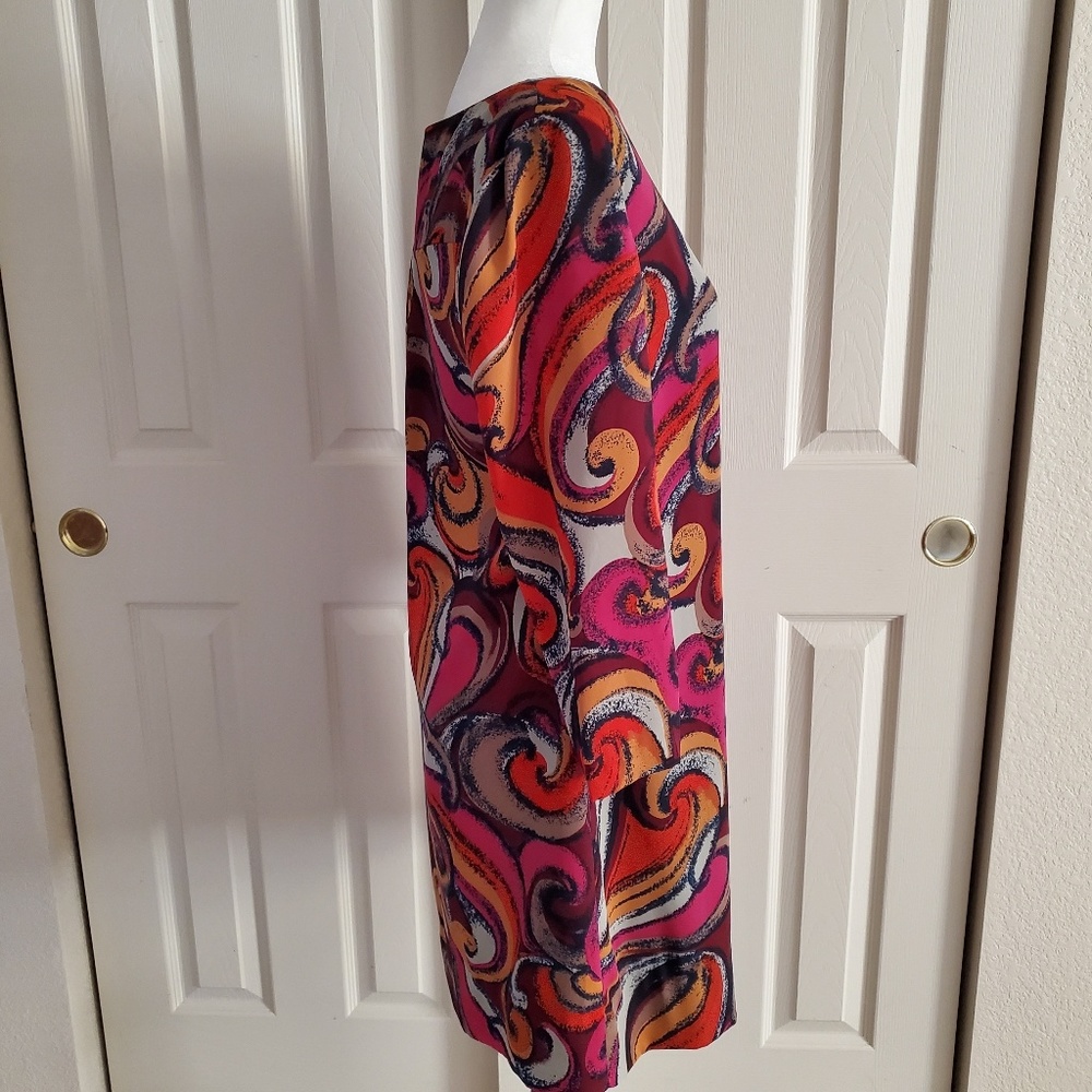Maeve by Anthropologie Flavian Swirl Shift Dress Size S - Picture 2 of 8